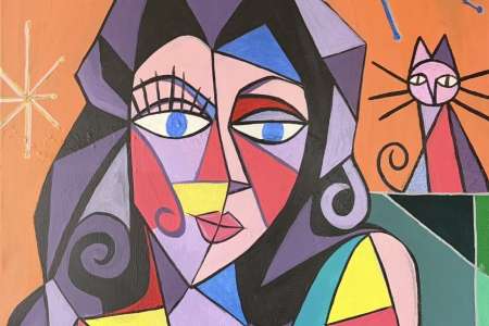 Portrait à la Picasso