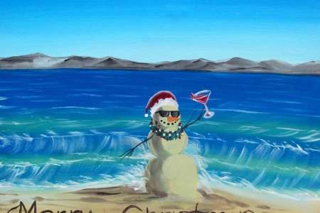 Tropical Snowman