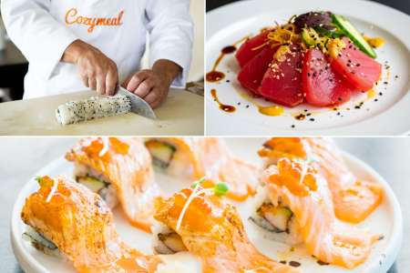 Make Nigiri, Sashimi and Maki