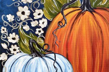 Flowers and Pumpkins