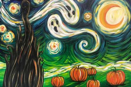 Van Gogh's Starry Night - Halloween 