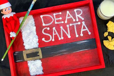Dear Santa Cookie Tray