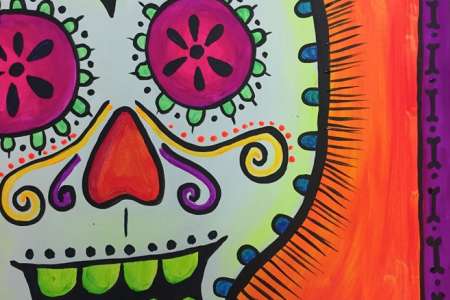 Sweet Glow Sugar Skull