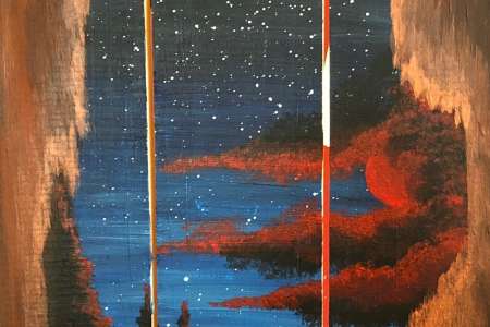 Through The "Hollow" - 10x30 Wood Pallet