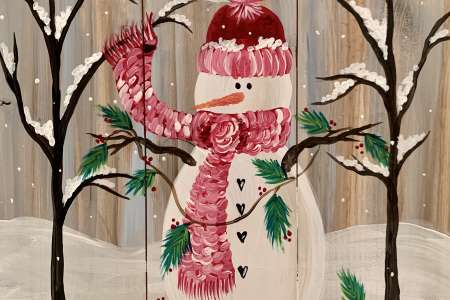 Woodland Snowman