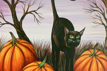 Purrfectly Halloween