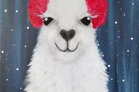 Yep, it's a Llama in a Turtleneck