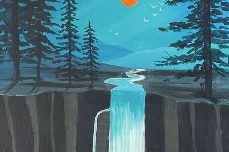 Moonlight Cascade 