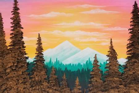 Emerald Glow Mountain