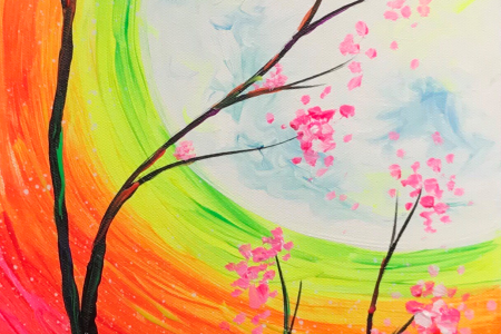 Black Light Moon Glow