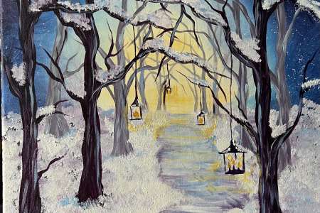 Majestic Woods in Winter