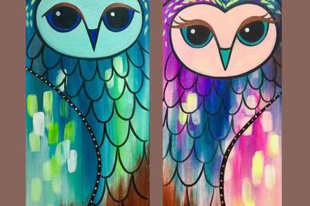 Opulent Owl Mates Date Night