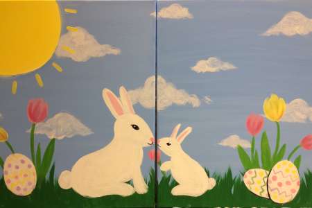 Mommy and Me Easter Bunnies