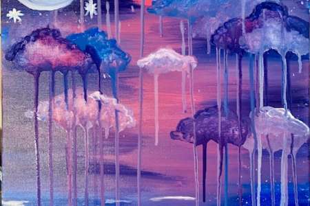 Twilight Rain Clouds