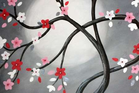 Hope Blossoms in the Moonlight