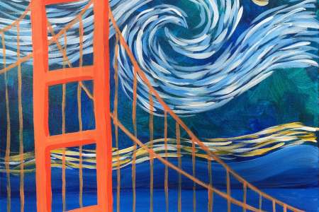 Starry Night Over the Gate