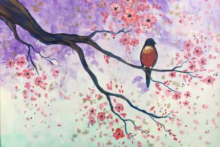 Bird in the Blossoms