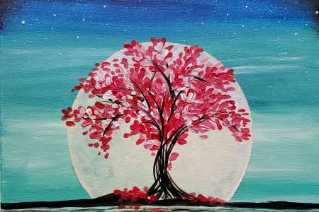 Crimson Tree Moon