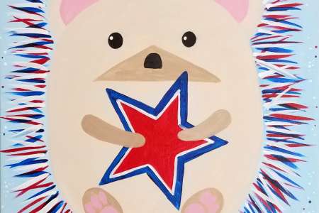 Patriotic Hedgehog