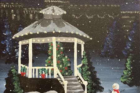 Small Town Christmas Gazebo