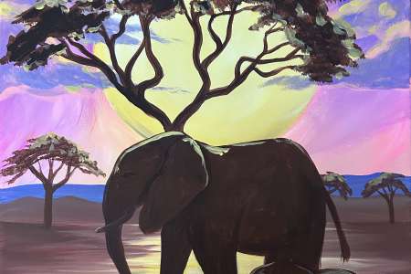 Mocha Elephant Safari