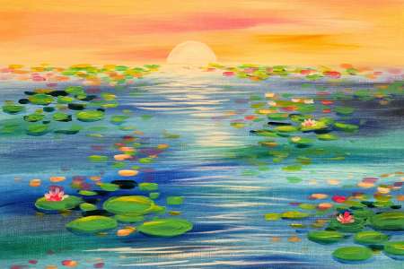 Monet's Sunset
