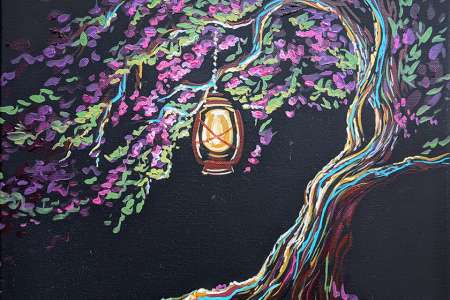 Lantern in the Forest