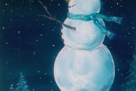 Starry-Eyed Snowman