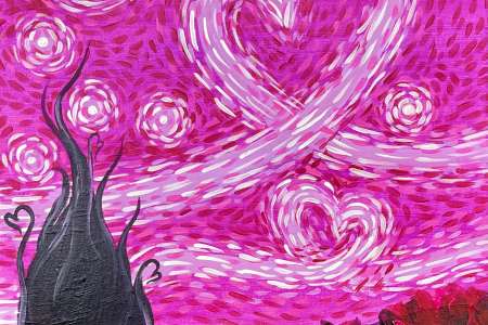 Van Gogh's Rosey Lane