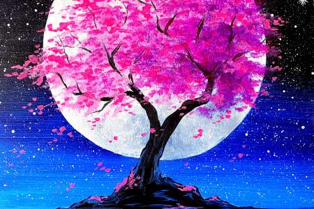 Magenta Moonlight