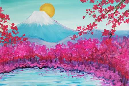 Mount Fuji Blossoms