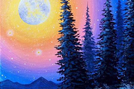 Brilliant Twilight Forest