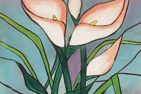 Calla Lily Stainglass