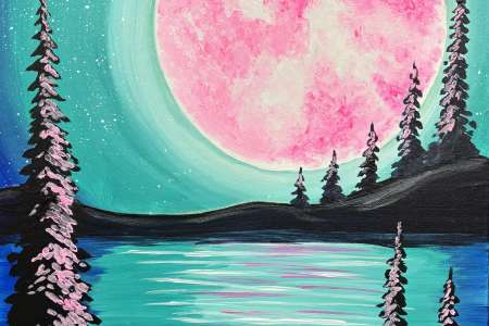 Pink Moon Serenity