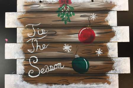 Wooden Pallet - Tis the Season