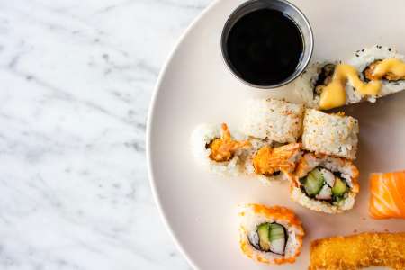 Signature Sushi Rolls and Sauces