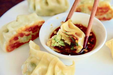 Traditional Japanese Gyoza