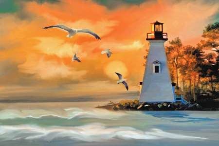 Online Watercolor Art Class: Seascapes