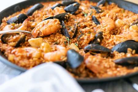 Homemade Seafood Paella