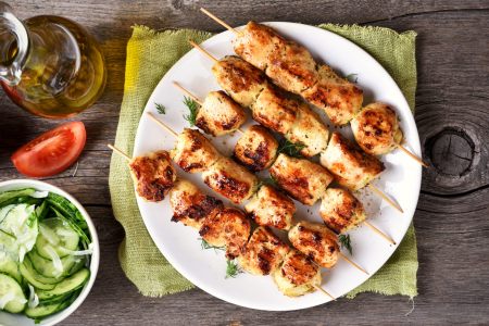 Cooking Classic Indian Chicken Kabobs