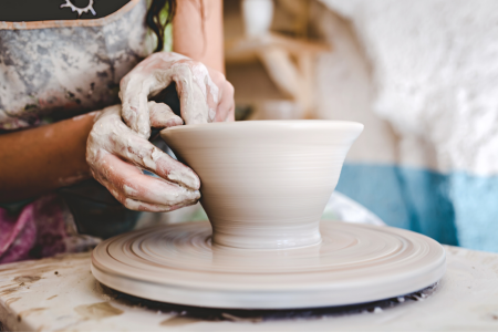 Demure Creations: Pottery Workshop in a Victorian Studio