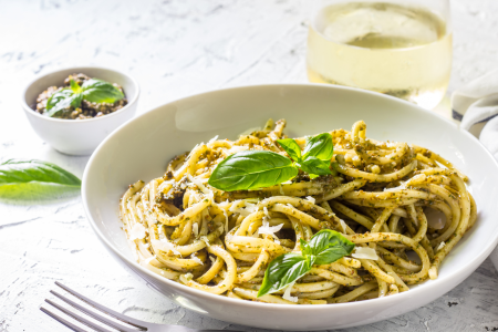 Handmade Pasta and Pesto