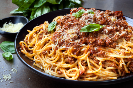 Homemade Spaghetti Bolognese