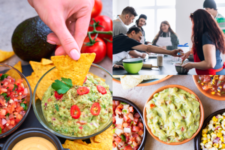 Group Guacamole-Making Mash-Up