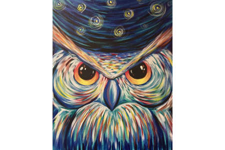 Starry Night Owl - Chicago