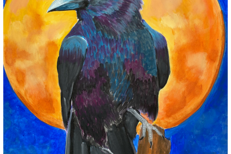 Full Moon Raven
