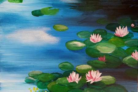 Peace With Serene Water Lillies