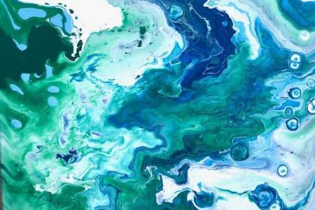 Abstract Pour Paint Project