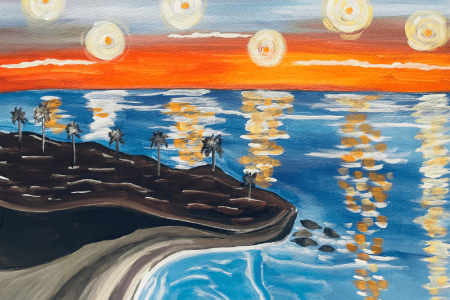 Starry Sky Above Stunning Water