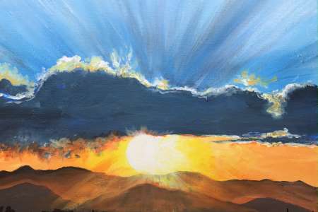 Striking Southwestern Sunrise